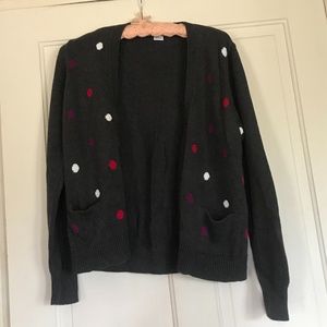 Liz Claiborne gray cardigan